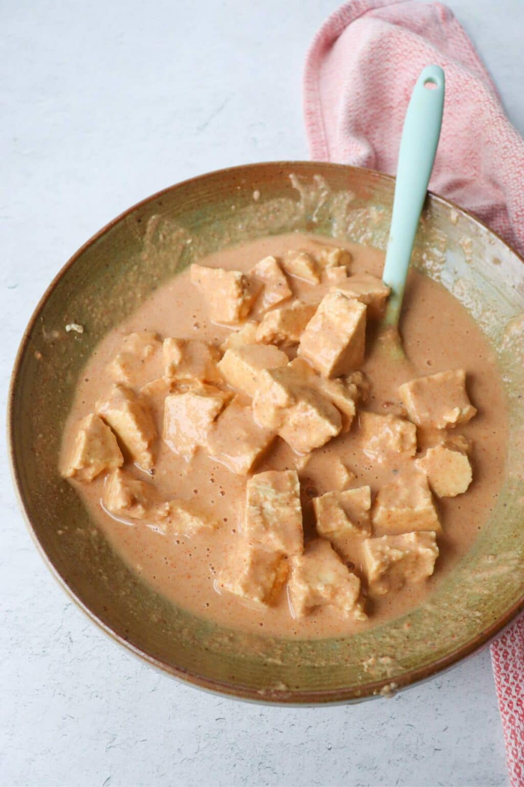 Crispy Air Fryer Buffalo Tofu Damn Tasty Vegan