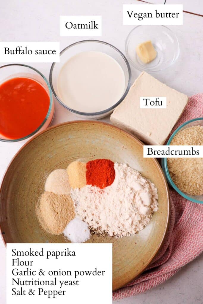 Crispy Air Fryer Buffalo Tofu Damn Tasty Vegan