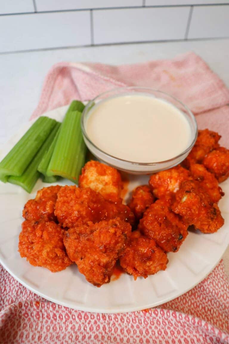 Crispy Air Fryer Buffalo Tofu Damn Tasty Vegan