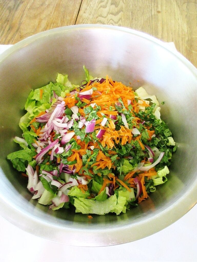 Applebee's Vegan Oriental Chicken Salad