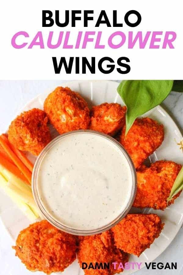 Buffalo cauliflower wings