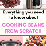 dried beans in an instant pot and slow cooker