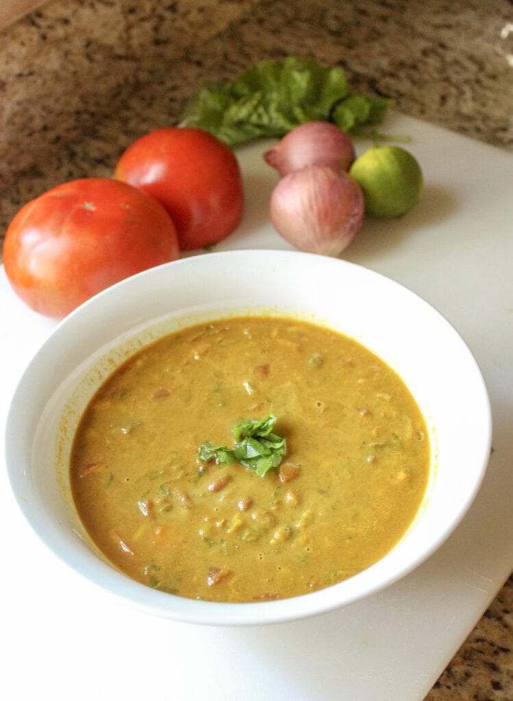 Creamy Curry Vegetable Lentil Soup