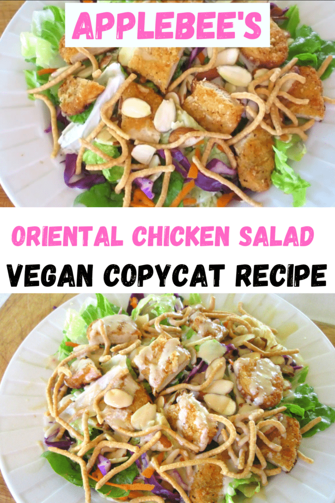 Applebee's Vegan Oriental Chicken Salad