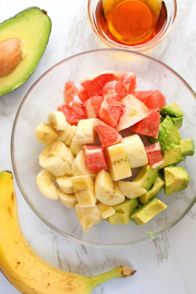 How to eat grapefruit (Grapefruit breakfast fruit salad) Damn Tasty Vegan