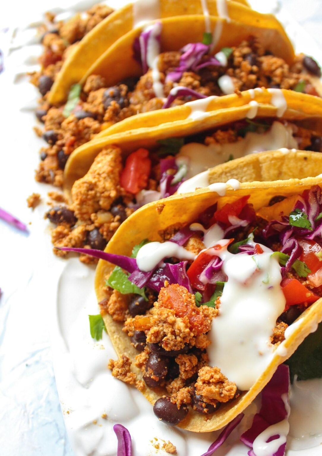Vegan Tofu Taco Meat (super easy) Damn Tasty Vegan