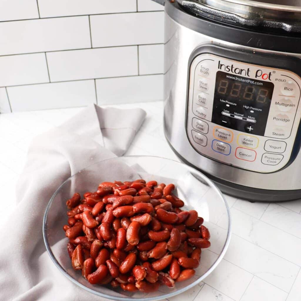 How to cook kidney beans in the instant pot - Damn Tasty Vegan