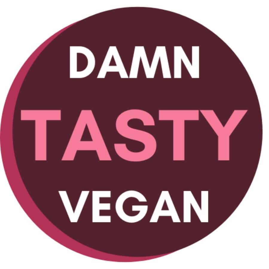 Damn Tasty Vegan logo